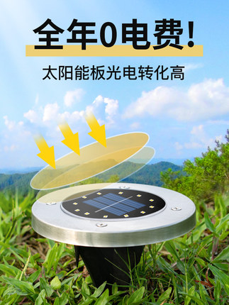 太陽能LED地埋燈全年零電費(fèi).jpg